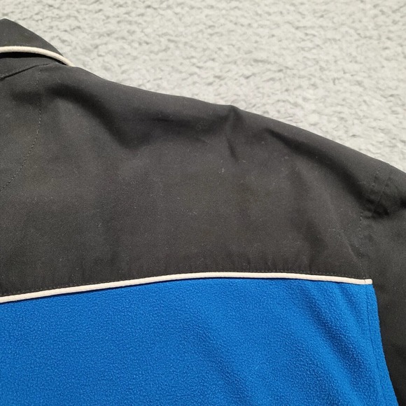 Callaway‎ Jacket Mens XL Blue Black Golf 1/4 Zip Sport Outdoors Classic Fleece - Picture 5 of 15
